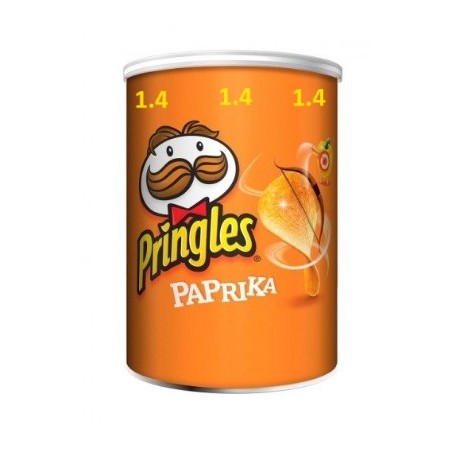 PRINGLES PAPRIKA 70GR 12UD X CAJA