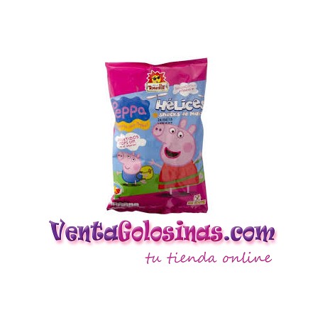 HELICES PEPPA PIG 22GR. 18UD X CAJA TOSFRIT