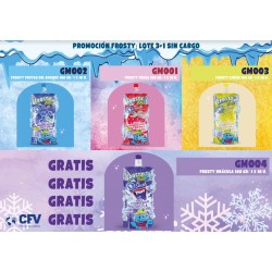 PROMOCION FROSTY 3+1 REGALO 10UD X CAJA