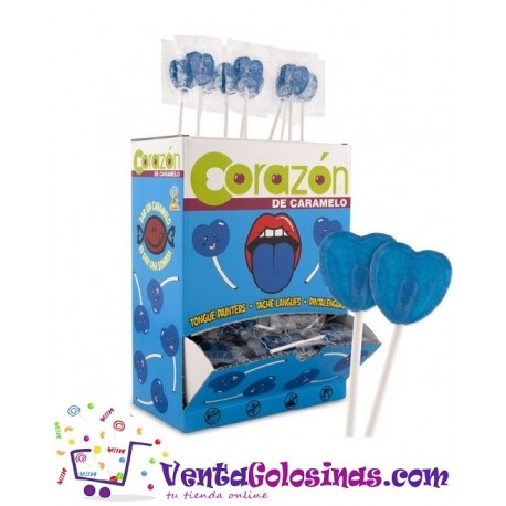 PIRULETA AZUL PINTALENGUAS CAJA 200 UDS CERDAN