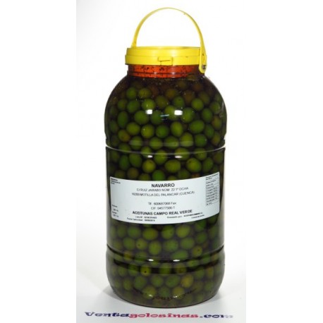 ACEITUNA CAMPO REAL 5KG ROYA S.L