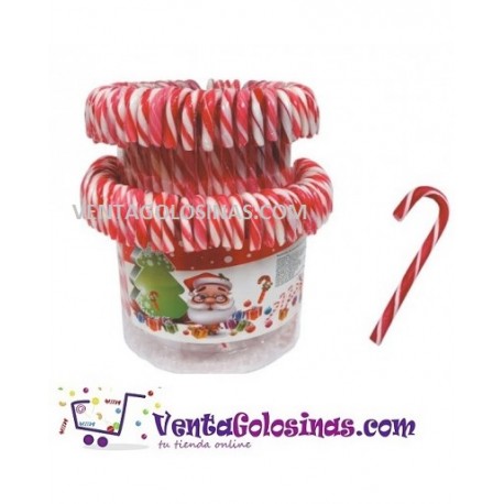 BASTONES HAPPY CARAMELO NAVIDAD 100UD