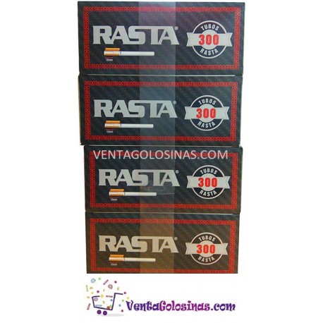 TUBOS RASTA PACK 4 X 300UDS 10 PACK X CAJA