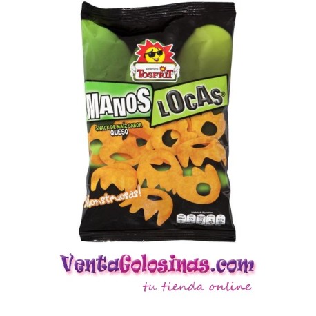 MANOS LOCAS 26GR. 20UD X CAJA TOSFRIT
