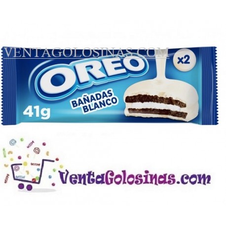 OREO BAÑADAS CHOCO BLANCO 24X41GRS