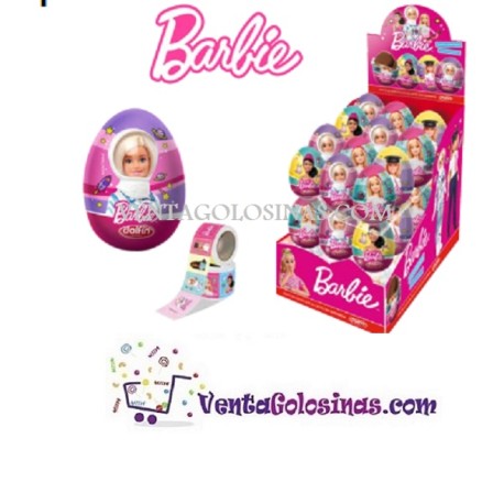 HUEVO CHOCO BARBIE 20GRS 24UD