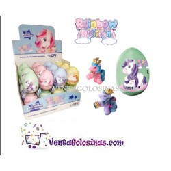 HUEVO CHOCO UNICORNS 24 UDS ZAINI