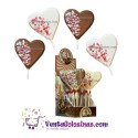 PIRUCHOCO CORAZON-CONFETI 60GRS 12 UDS