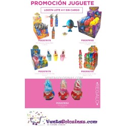 LOTE JUGUETES 4+1 82UD