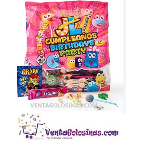 BOLSA CUMPLEAÑOS 1/2 KG