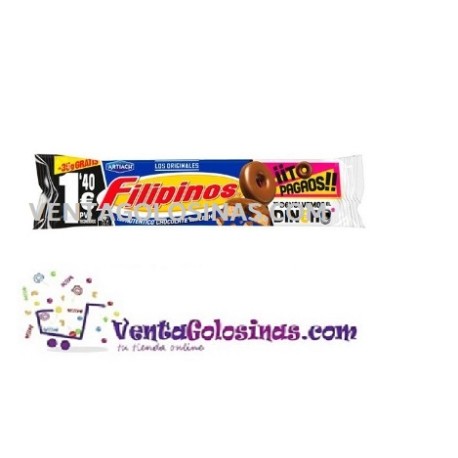 FILIPINO CHOCOLATE CON LECHE 1 EURO 15UD 75GR