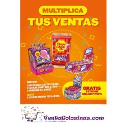 LOTE KIDS CHUPA CHUPS + MELODY DE REGALO