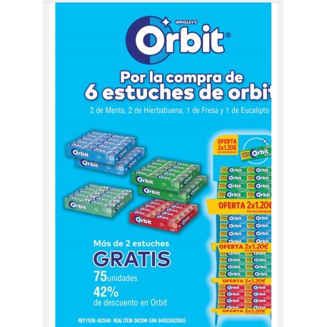 LOTE ORBIT 180UD 2 X 1,2 EUR