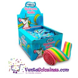 UNICORNIO ROLLA BELTA 5 COLOR 24 UDS VIDAL